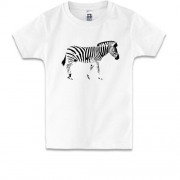 Дитяча футболка з зеброю