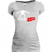 Женская удлиненная футболка Turnikman