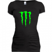 Женская удлиненная футболка Monster