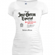 Женская удлиненная футболка jose cuervo