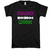 Футболка Trance music