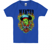 Детская футболка с разбойником Wanted