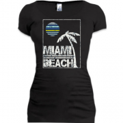 Подовжена футболка Miami Beach