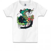 Дитяча футболка з казковим лісом
