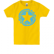 Детская футболка со щитом и звездой