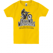 Детская футболка legend motorcycles