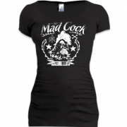 Подовжена футболка mad cock