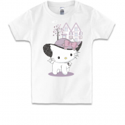 Детская футболка hello kitty в шляпе