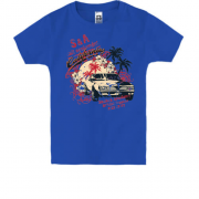 Детская футболка california car