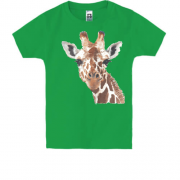Дитяча футболка з жирафом