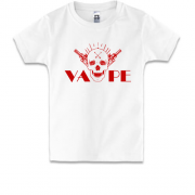 Детская футболка Vape с черепом