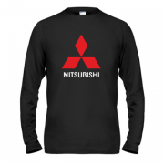 Чоловічий лонгслів з лого Mitsubishi
