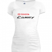 Женская удлиненная футболка Toyota Camry