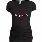 Женская удлиненная футболка Diablio