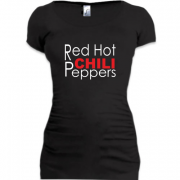 Женская удлиненная футболка Red Hot Chili Peppers 3