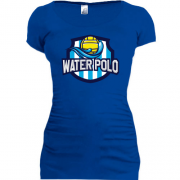 Подовжена футболка з логотипом водного поло