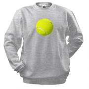 Свитшот с  зеленым теннисным мячом