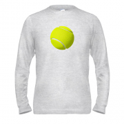 Чоловічий лонгслів з зеленим тенісним м'ячем