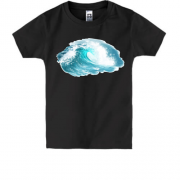 Дитяча футболка з хвилею