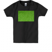 Детская футболка с газоном