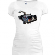 Подовжена футболка DeLorean DMC-12