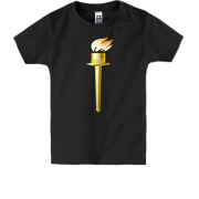 Детская футболка с олимпийским факелом