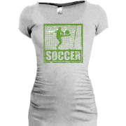Подовжена футболка soccer
