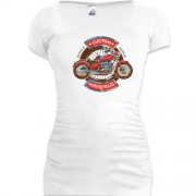 Подовжена футболка american motorcycles custom