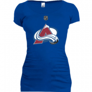 Женская удлиненная футболка Colorado Avalanche