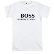 Футболка для шефа "не hugo, но boss"