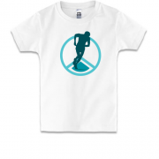 Детская футболка с бегуном