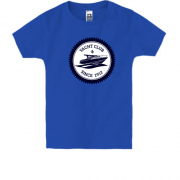 Детская футболка yacht club 1912
