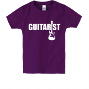 Детская футболка с гитарой "guitarist"