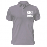 Чоловіча футболка-поло для начальника "Big boss"