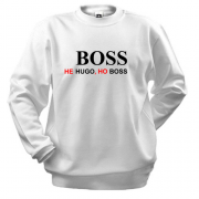 Свитшот для шефа "не hugo, но boss"