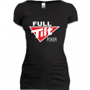 Женская удлиненная футболка Full Tilt Poker