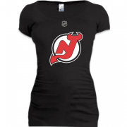 Женская удлиненная футболка New Jersey Devils