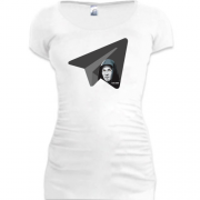 Подовжена футболка з Павлом Дуровим