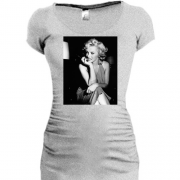 Подовжена футболка з Мерилін Монро