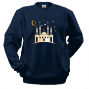 Свитшот с мечетью и звёздами