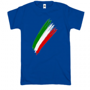 Футболка с цветами флага Италии