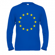 Лонгслив с символикой Евро Союза