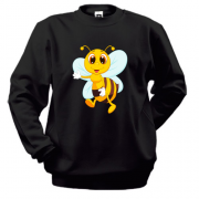 Свитшот с радостной пчелкой