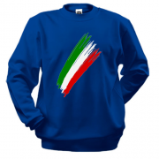 Свитшот с цветами флага Италии
