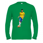 Чоловічий лонгслів з Neymar Brazil