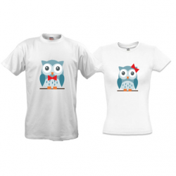 Парні футболки з совами