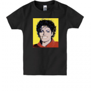 Детская футболка с  улыбающимся Майклом Джексоном
