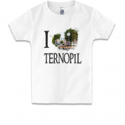 Дитяча футболка Я люблю Тернопіль