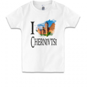 Детская футболка Я люблю Черновцы