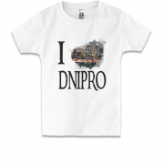 Дитяча футболка Я люблю Дніпро